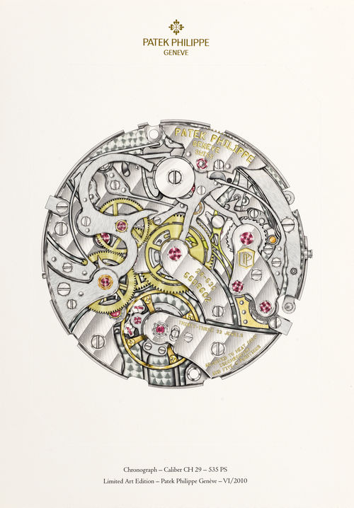 Rare Patek Philippe lithographies.