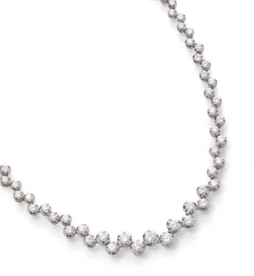 BRILLANT-COLLIER, um 1950.