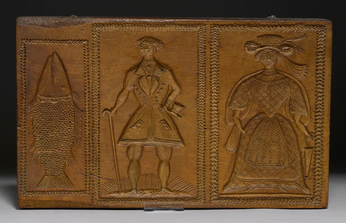 TWO-SIDED TIRGGEL MOULD.