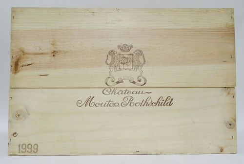 6 bts Pauillac Château Mouton Rothschild 1er Grand Cru Classé   0.75L  OWC 6 1999