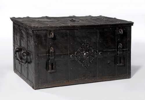 IRON COFFER,