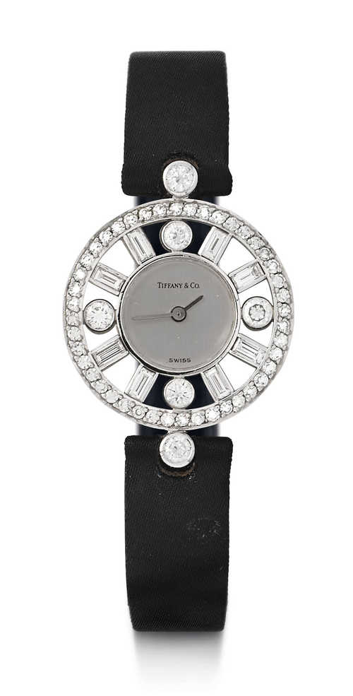Tiffany Diamond Lady's Wristwatch, 1980s.