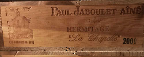 6 bts Hermitage La Chapelle Paul Jaboulet Aîné CBO 2000