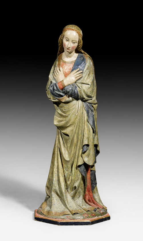 MARY, FROM AN ANNUNCIATION GROUP,