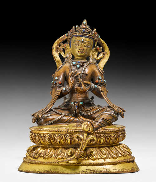 SITZENDER BODHISATTVA.