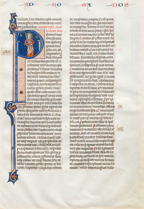 Französischer Buchmaler, um 1400.