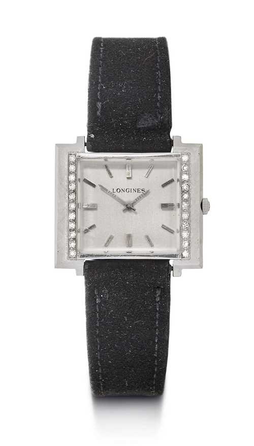 Rare, Longines diamond Lady's wristwatch, 1960s.