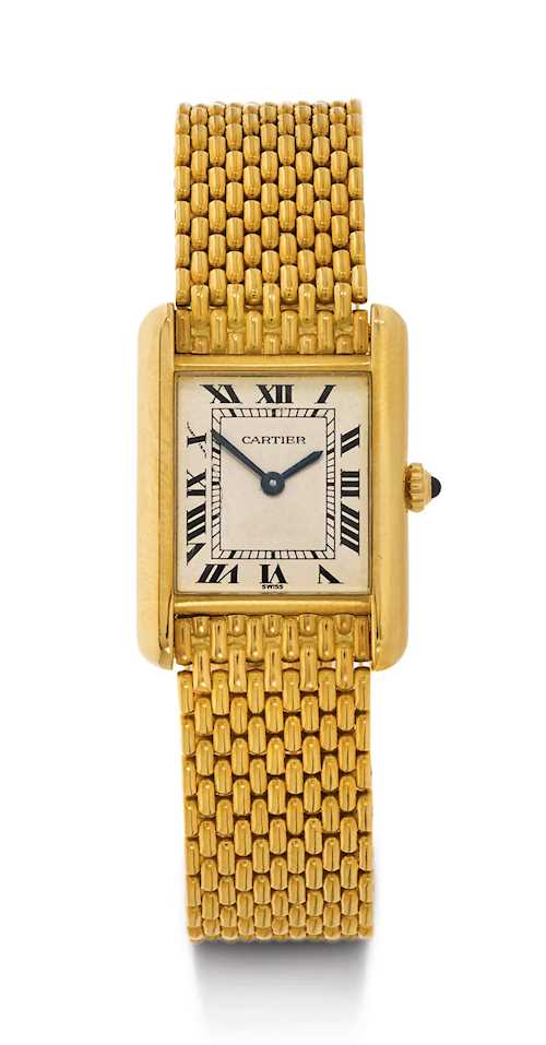Cartier Tank Lady&#39;s Wristwatch.