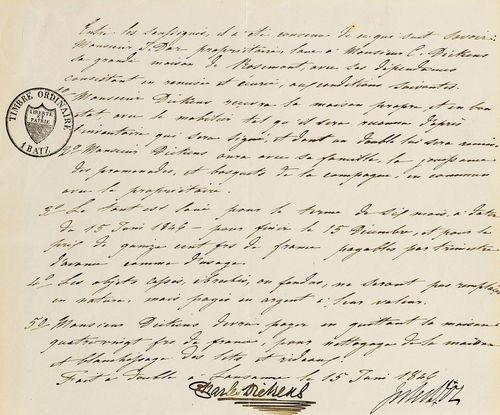 Dickens, Charles, Schriftsteller (1812-1870).
