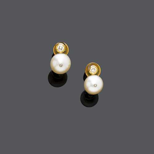 PERLEN-DIAMANT-OHRCLIPS.