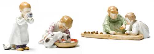 LOT VON 3 HENTSCHELKINDERN,