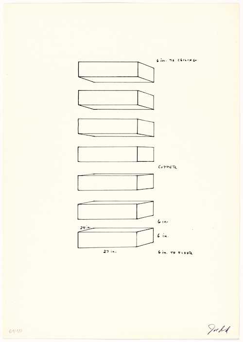 DONALD JUDD