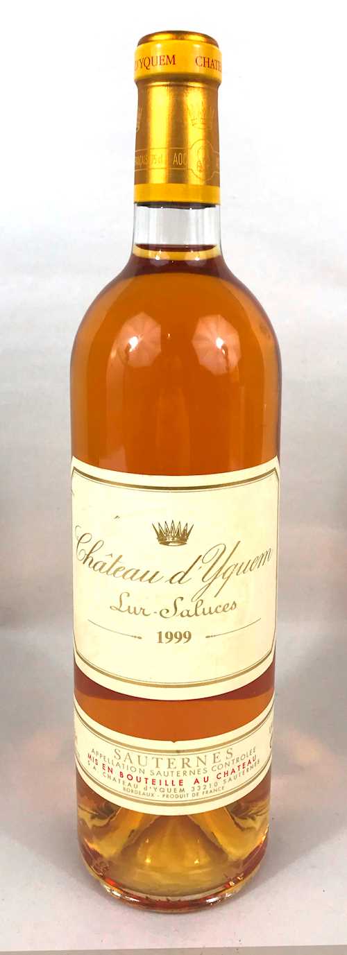 1 Fl. Sauternes Ch. Yquem 1er Grand Cru Class&#233; 0.75 L 1999