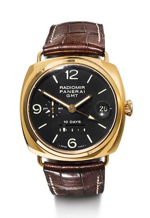 Panerai. Rare, almost like-new &quot;Radiomir 10 Days GMT&quot;, 2008.