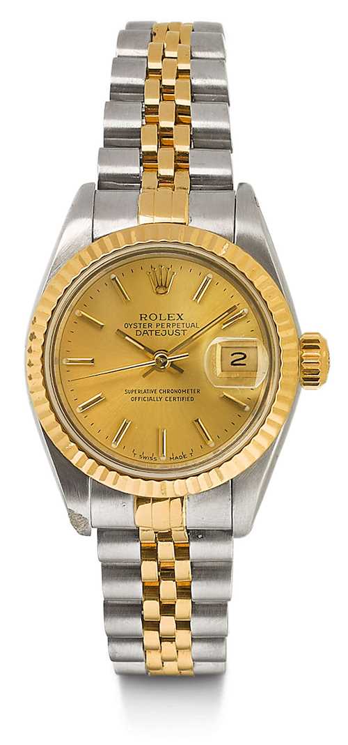 Rolex, classic Oyster Datejust Lady's watch, 1993.