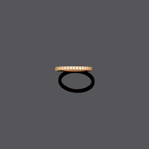 DIAMANT-RING, CARTIER.