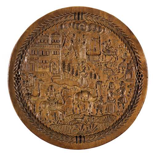 ROUND BAKING MOULD  "THE STORY OF JOSEPH"