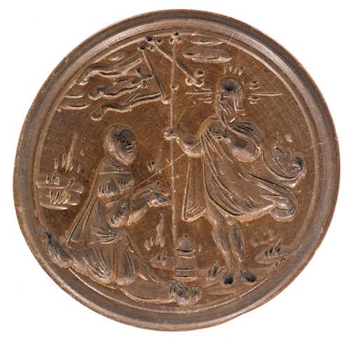 ROUND BAKING MOULD "NOLI ME TANGERE" (TOUCH ME NOT)