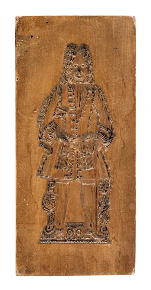 FINE BAKING MOULD WITH A NOBLEMAN
