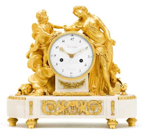 FINELY-CRAFTED MANTEL CLOCK