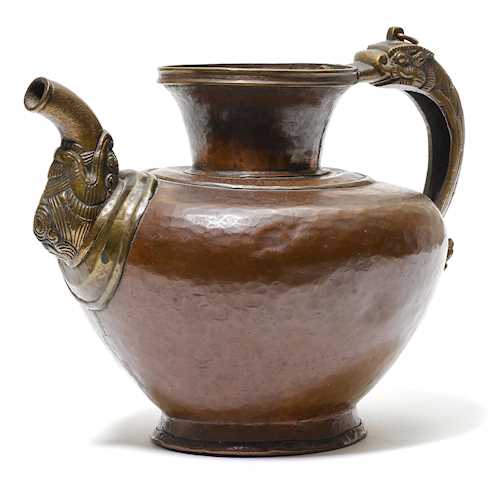 A COPPER TEAPOT.