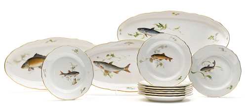 PIECES FROM A FISH SERVICE