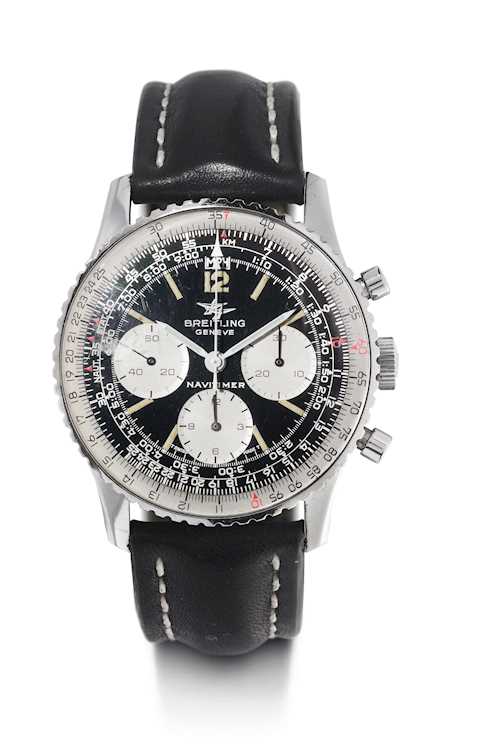 Breitling, early and attractive Navitimer, ca.1960s.