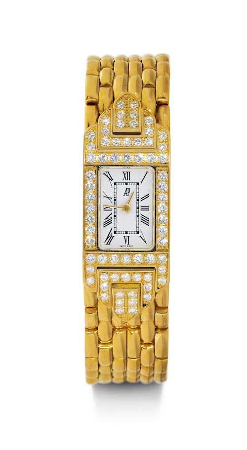 Audemars Piguet, elegant diamond Lady's wristwatch, "Promesse".