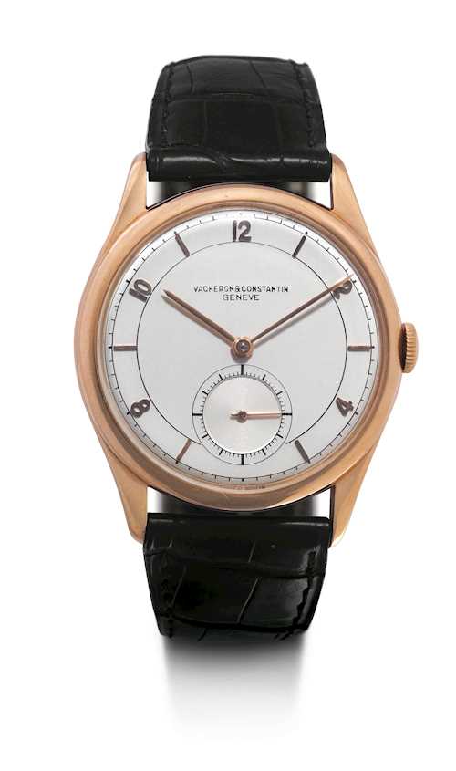 Vacheron & Contantin, attractive and rare Gentleman's wristwatch, 1950s.