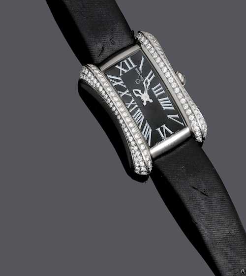 DIAMANT-GOLD-DAMENUHR, BUCHERER.