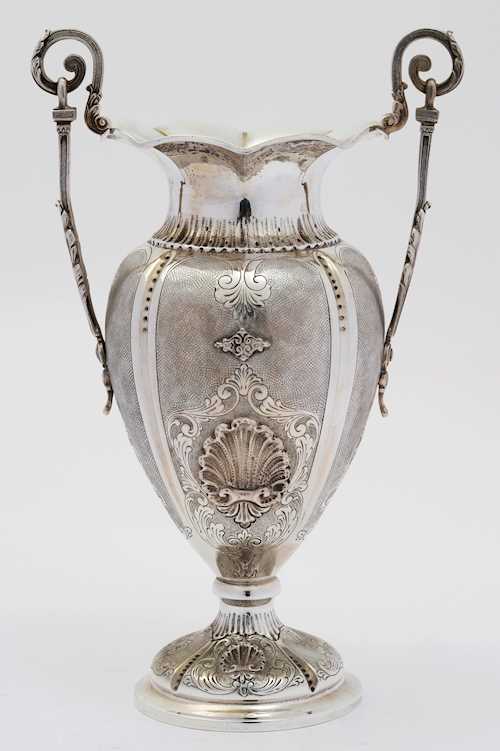 VASE WITH HANDLES