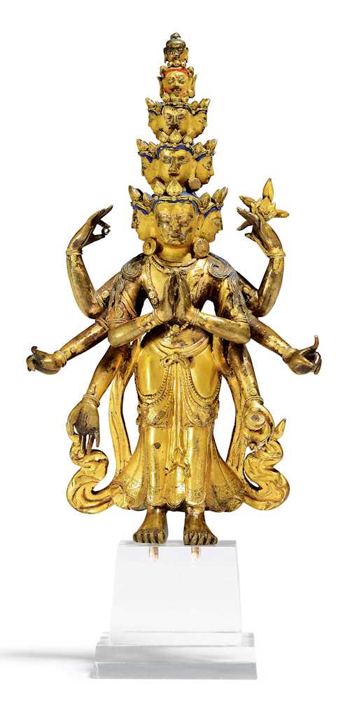 ELFKÖPFIGER AVALOKITESHVARA.