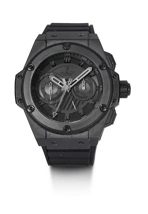 Hublot, limited-edition, exceptional Split-Second Chronograph "King Power".