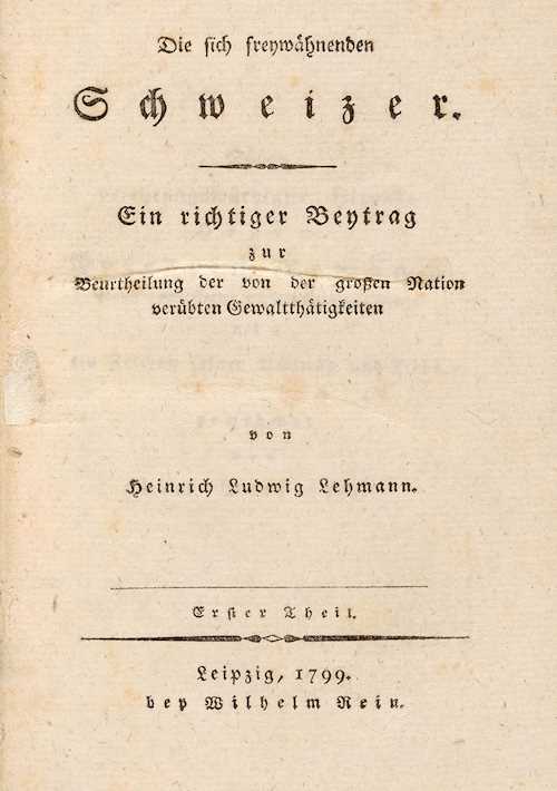 Lehmann, Heinrich Ludwig.