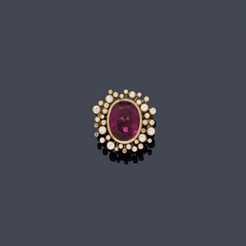 SPINELL-DIAMANT-RING.