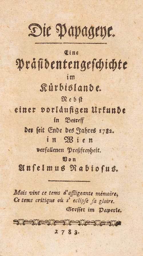 Rabiosus, Anselm (d. i. Bellotti, Franz Xaver)