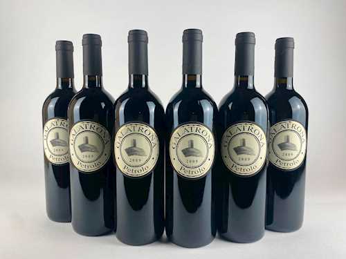6 bts Toscana Petrolo "Galatrona" CBO 0.75 L 2009