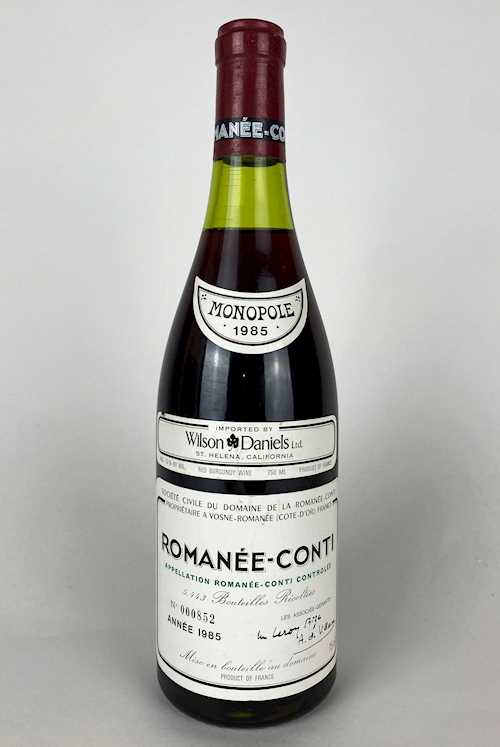 1 bt Romanée-Conti Domaine de la Romanée-Conti Grand Cru 0.75 L 1985