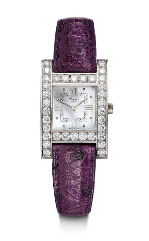Chopard, elegant "Your Hour" diamond Lady's wristwatch.