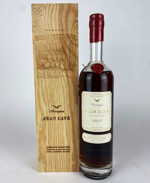 1 bt Armagnac Jean Cavé CBO 0.70 L 1938