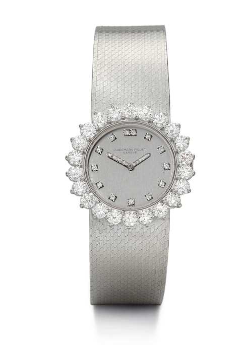 Audemars Piguet, elegant Lady's diamond wristwatch.