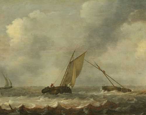WILLEM VAN DE VELDE d. J., Umkreis