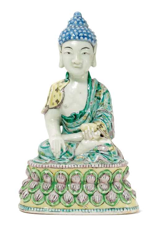 FAMILLE VERTE-BUDDHA.