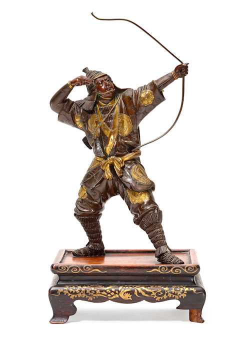 A MIYAO COMPANY FIGURE OF AN ARCHER.
