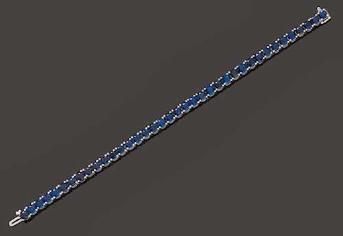 SAPPHIRE BRACELET.