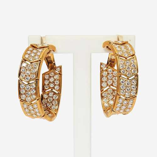 DIAMOND EARCLIPS, CARTIER.