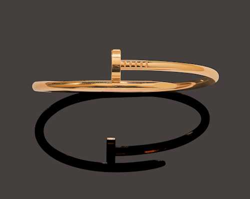 GOLD BANGLE, CARTIER