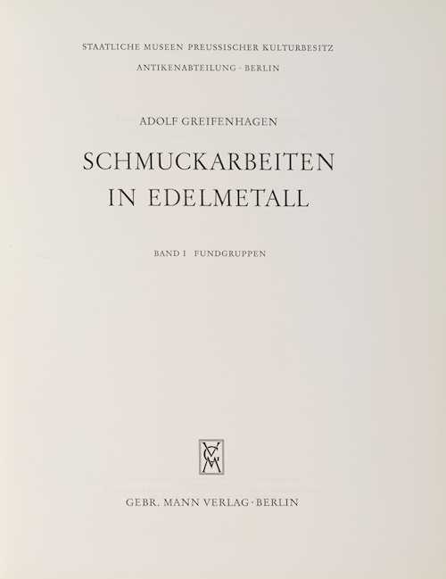 ARCHÄOLOGIE - Schmuck -