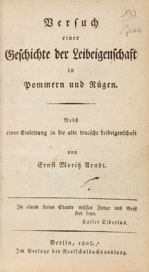 Arndt, Ernst Moritz.