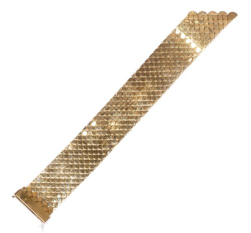 GOLD-ARMBAND, GÜBELIN, um 1945.